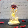 Fairy Rose Eternelle sous cloche Artificiel Cadeaux original unique Rose